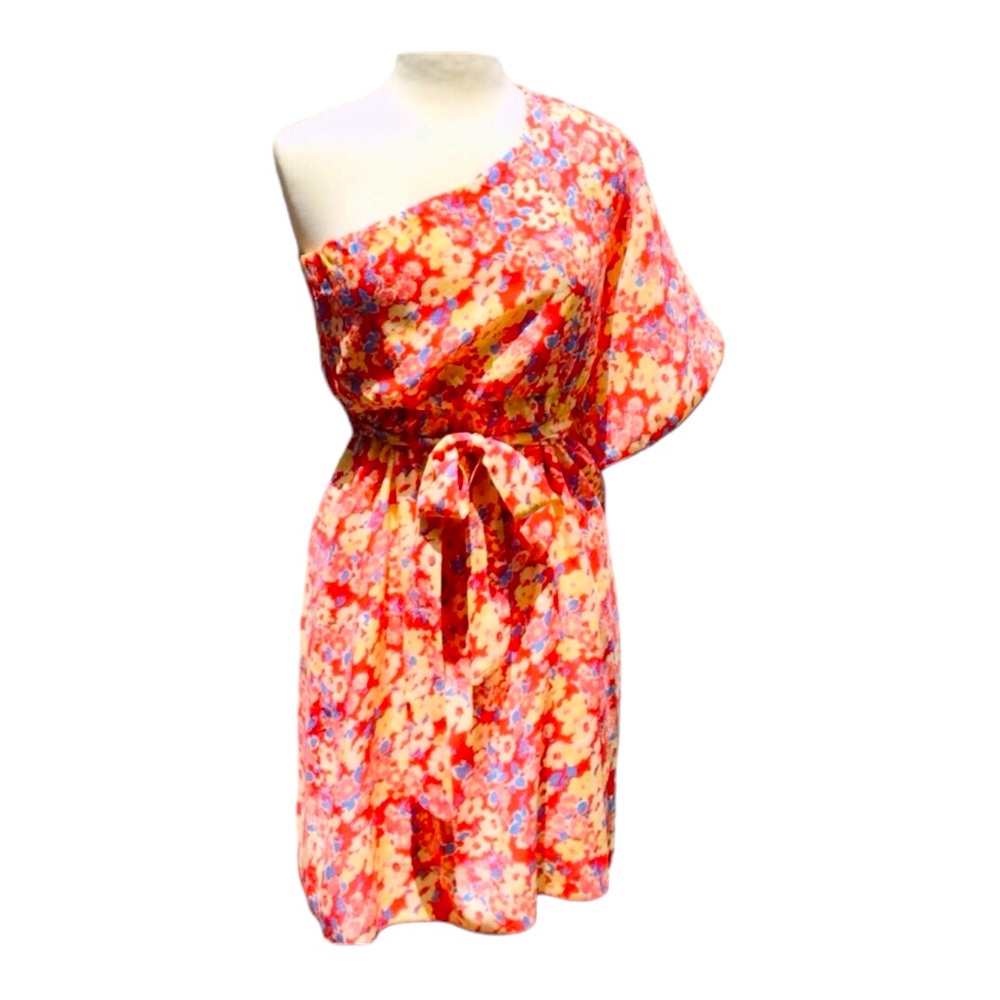 Poema One Shoulder Dress Sz. M